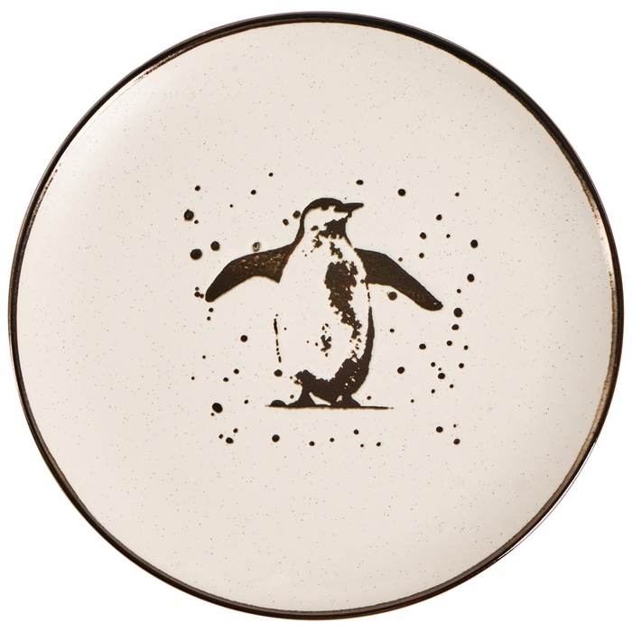 Beliani - CINNAMON - 16-delige serviesset - Gebroken wit - Steengoed