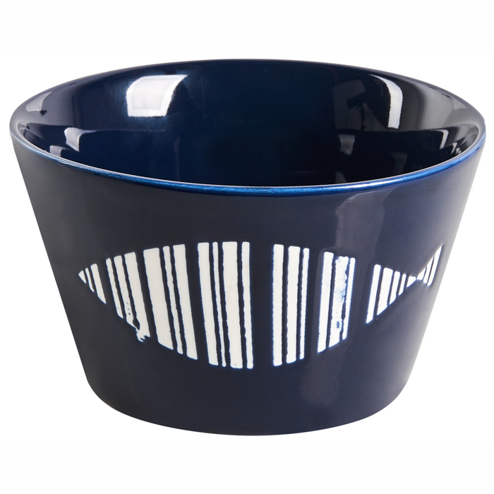 Beliani - TAMARIND - 16-delige serviesset - Wit|Blauw - Porselein