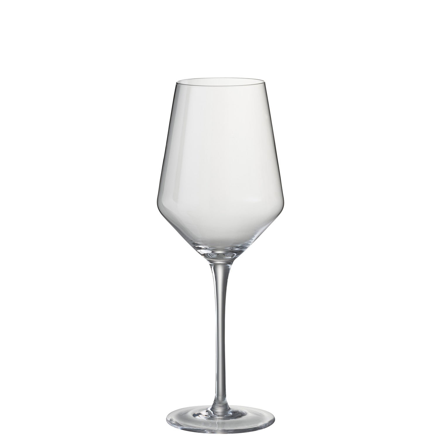J-Line glas witte wijn Leo - glas - transparant - 6 stuks