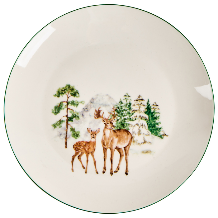 Beliani - CHILI - 12-delige serviesset - Wit - Porselein