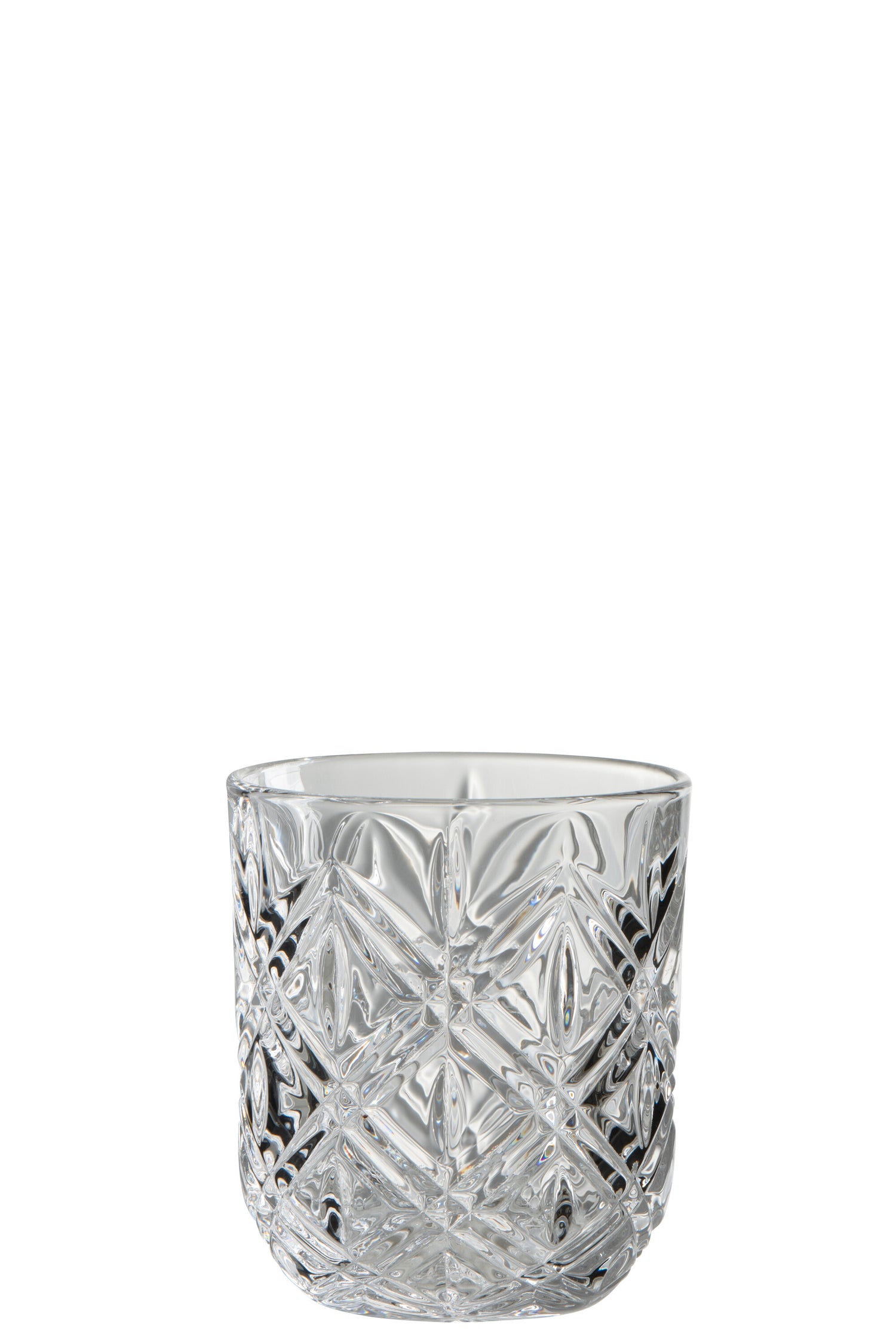 J-Line glas  Anna Laag - glas - transparant - 6 stuks