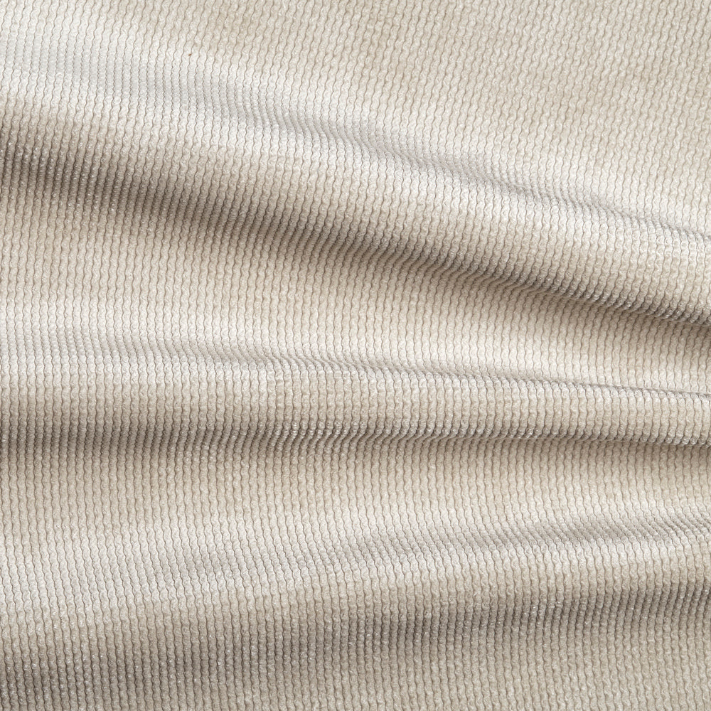Linker 5-zitsbank in beige corduroy, 310 cm