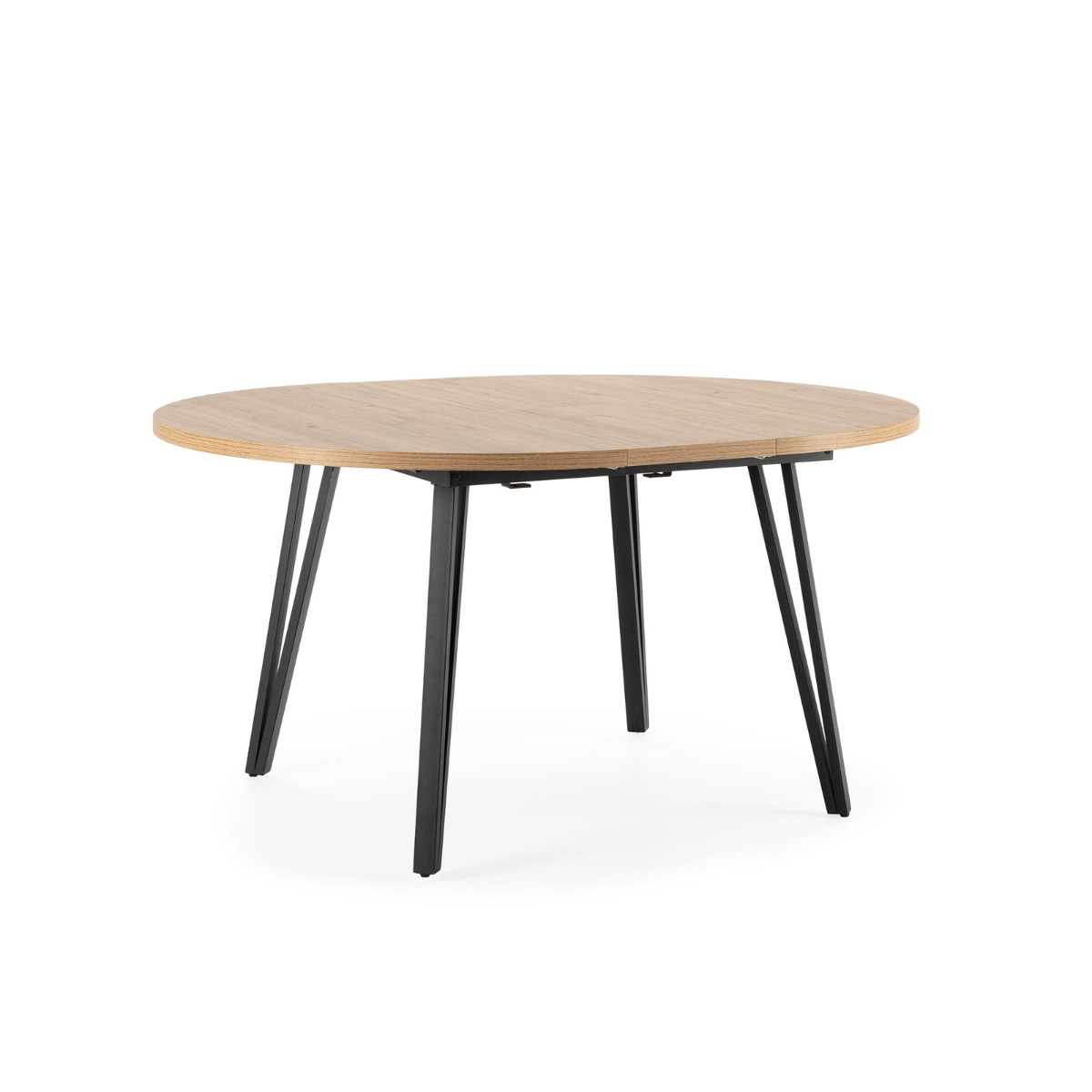 Calicosy - Uitschuifbare ronde tafel L120 cm - CLEO - Licht hout