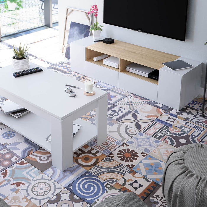 Calicosy - Salontafel met dubbel blad Ambit - H43 cm