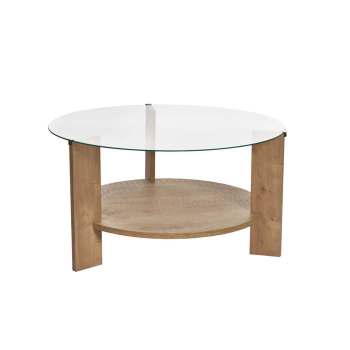Calicosy - Salontafel met 2 bladen L75 cm - CLARA