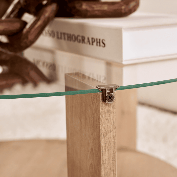 Calicosy - Salontafel met 2 bladen L75 cm - CLARA