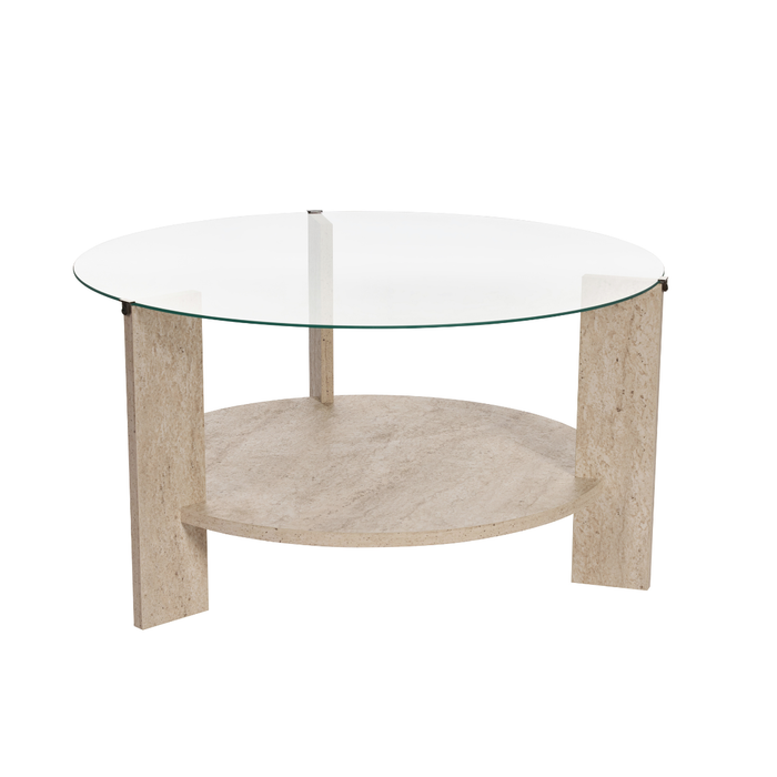 Calicosy - Salontafel met 2 bladen L75 cm - CLARA
