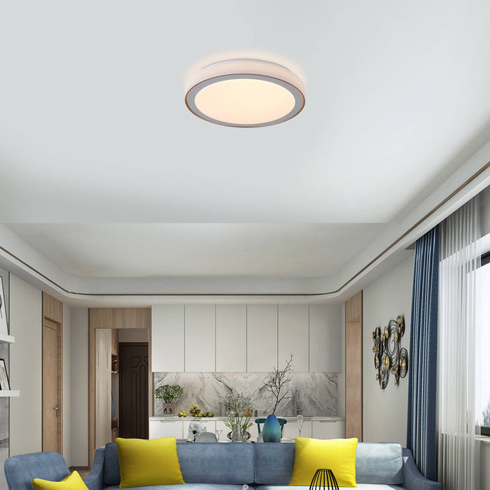 Searchlight Galactic Plafondlamp - Wit / Goud