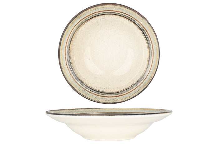 Bonna Pastabord - Cortado - Porselein - 24 cm (400cc) - set van 2