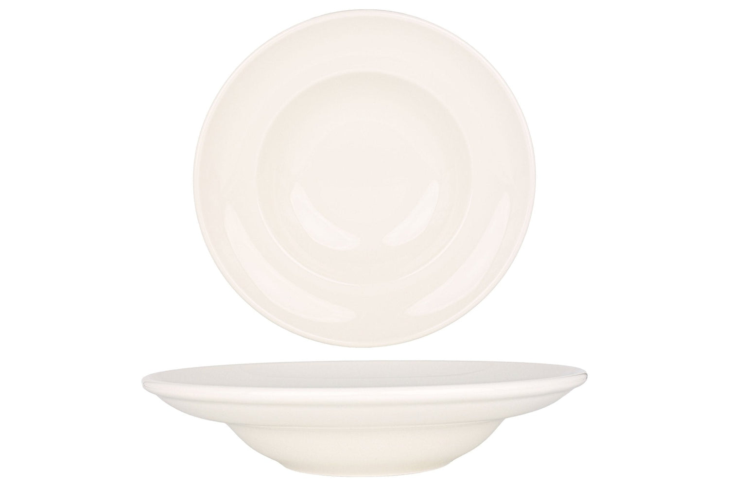 Bonna Pastabord - Gourmet - Porselein - 24 cm (400cc) - set van 2