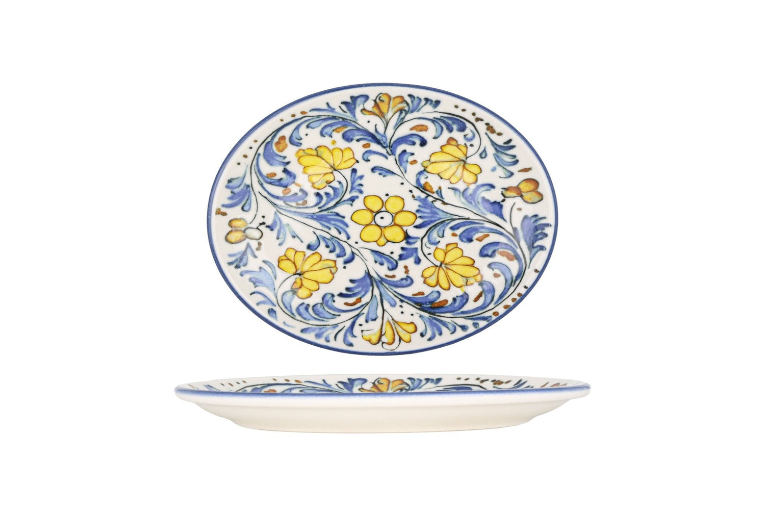 Bonna Serveerschaal - Albufera - Porselein - 20x15.6 cm - set van 2