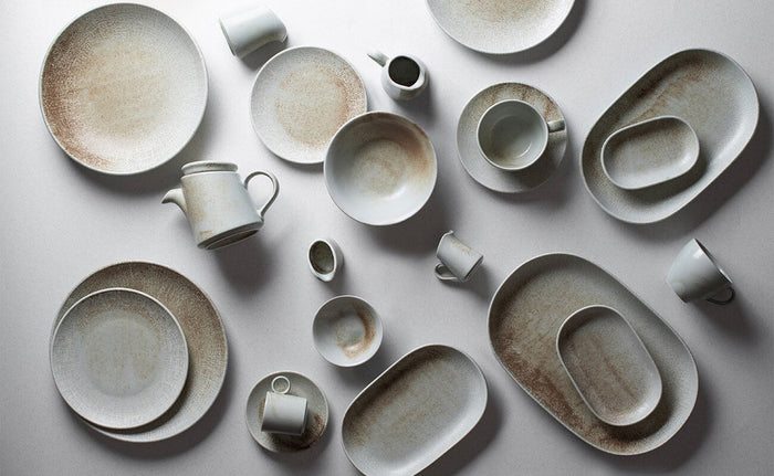 ID Fine Serveerschaal - Mellow - Porselein - 37 cm - set van 2