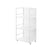 Yamazaki Tower Opbergtrolley 3-laags semi gesloten - Wit