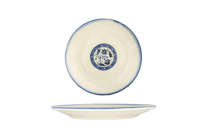 Bonna Gebaksbord - Esnaf - Porselein - 21 cm - set van 6