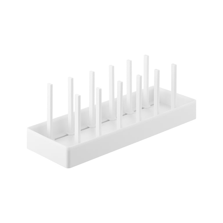 Yamazaki Tower Deksel & pannenhouder verstelbaar - Wit