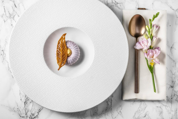 Bonna Pastabord - Patch Neat - Porselein - 30 cm (360cc) - set van 2