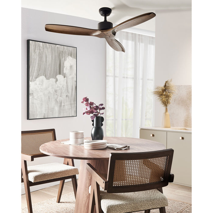 Beliani - ARANI - Plafondventilator - Bruin - Hout