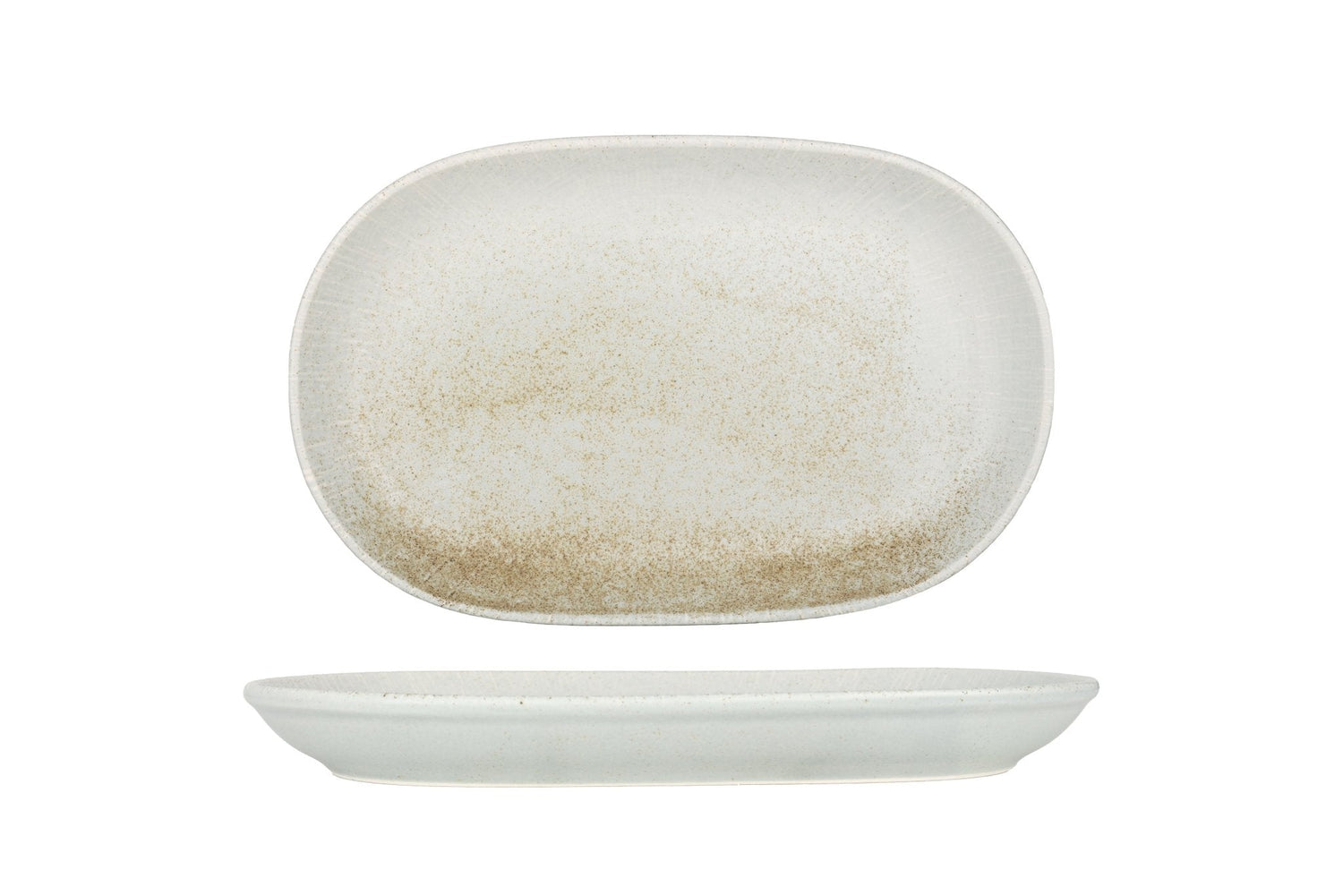 ID Fine Serveerschaal - Mellow - Porselein - 28 cm - set van 2