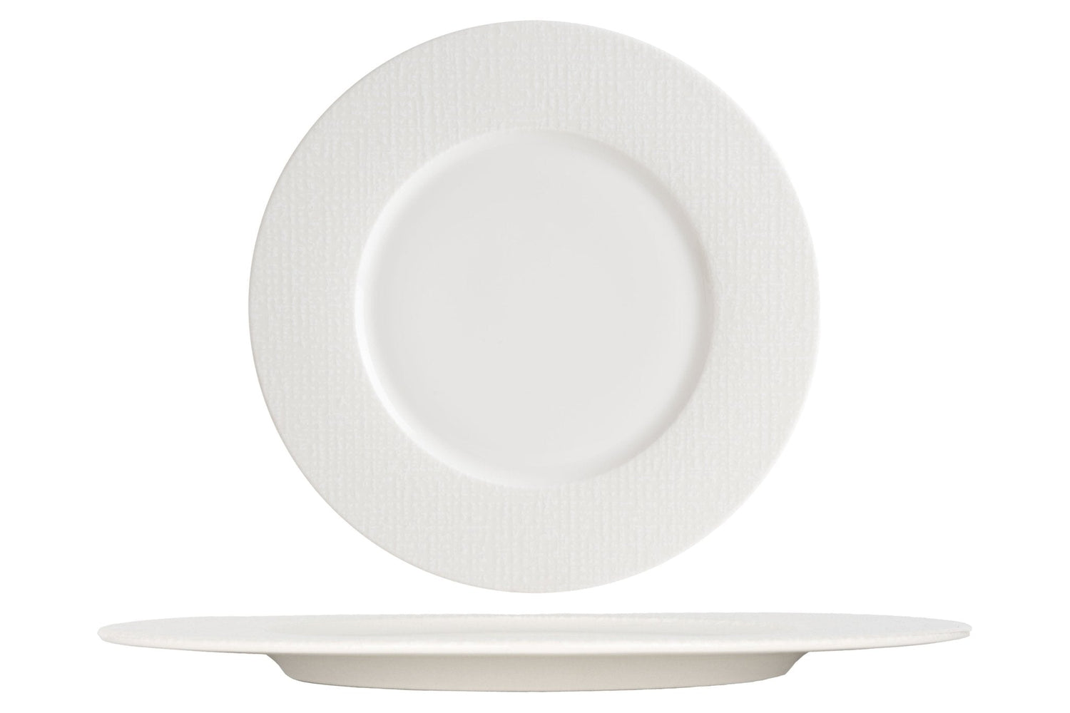 Bonna Dinerbord - Patch Neat - Porselein - 28 cm - set van 6