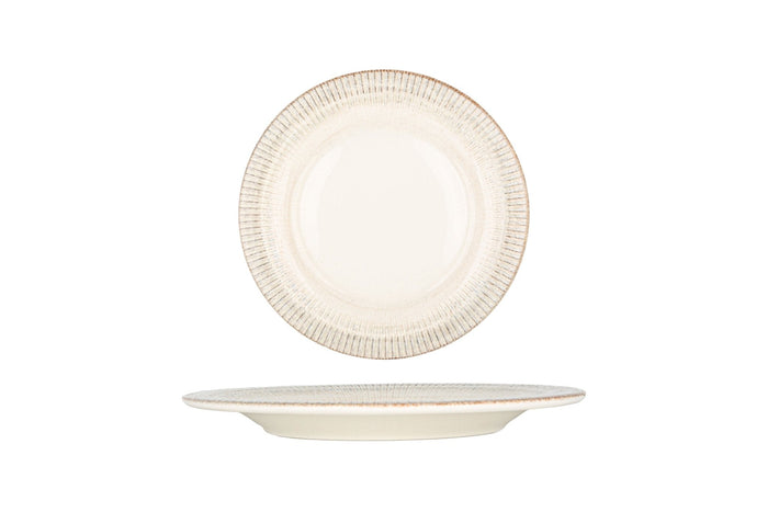 Bonna Gebaksbord - Galata - Porselein - 24 cm - set van 6