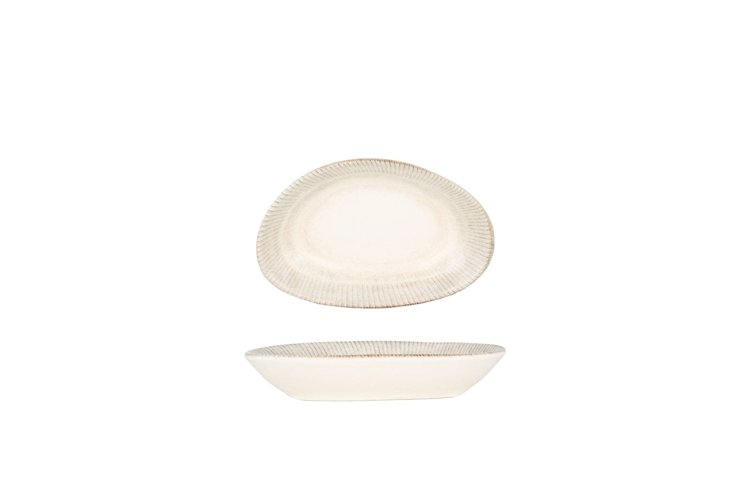 Bonna Serveerschaal - Galata - Porselein - 12x8 cm - set van 4