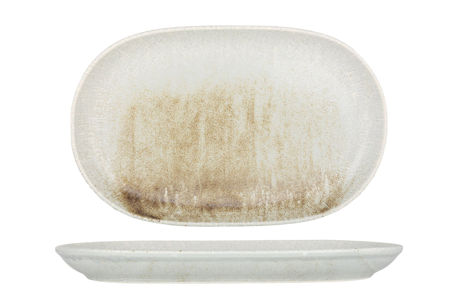 ID Fine Serveerschaal - Mellow - Porselein - 33 cm - set van 2