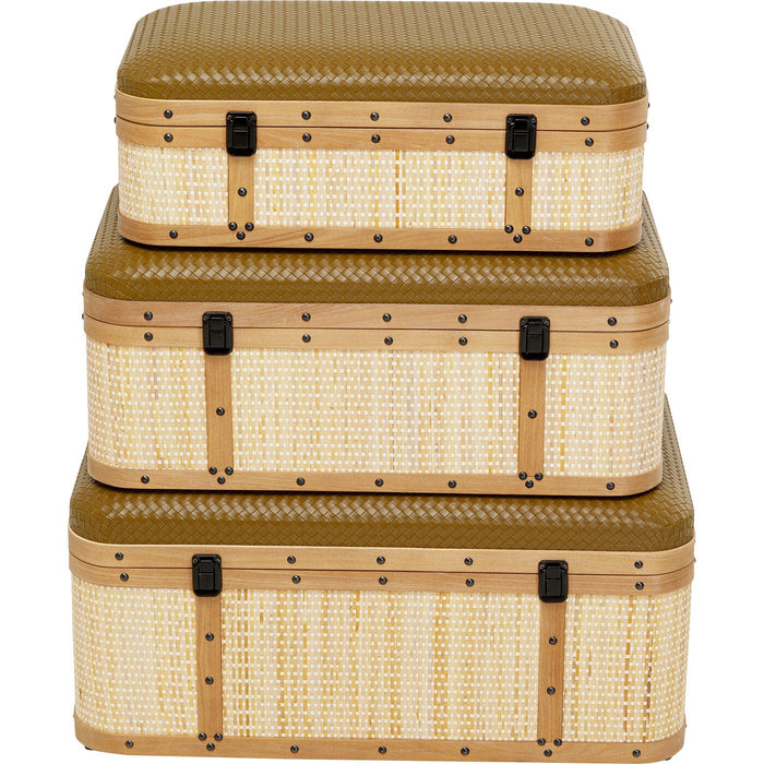 Koffers Viaggo (3|Set) Kare Design