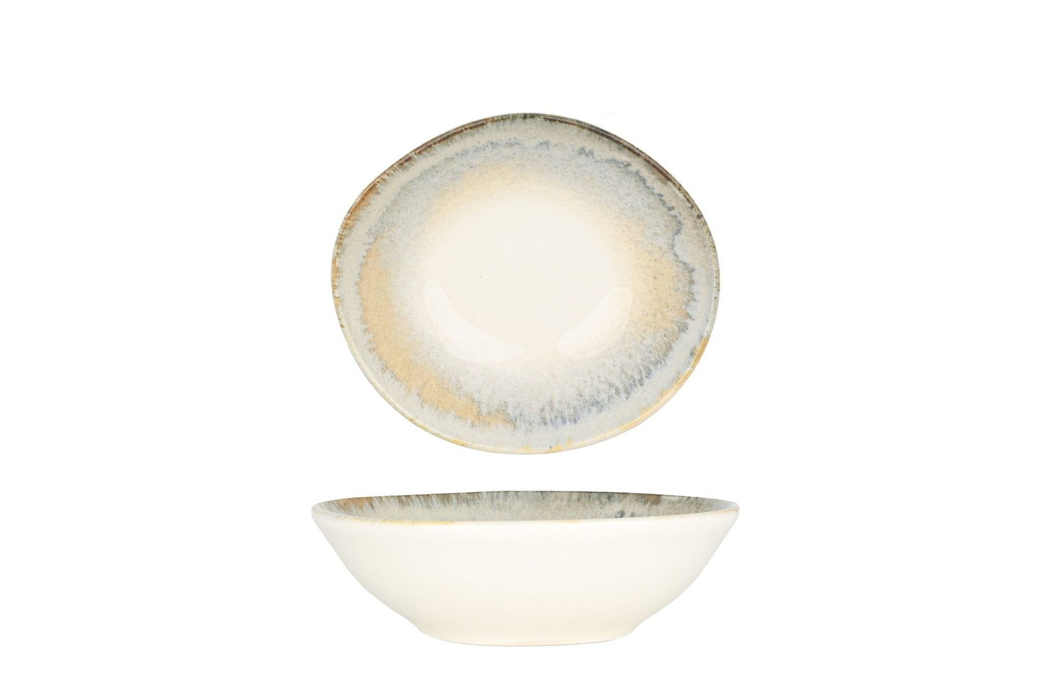 Bonna Kommetje - Knidos - Porselein - 18 cm (470cc) - set van 6