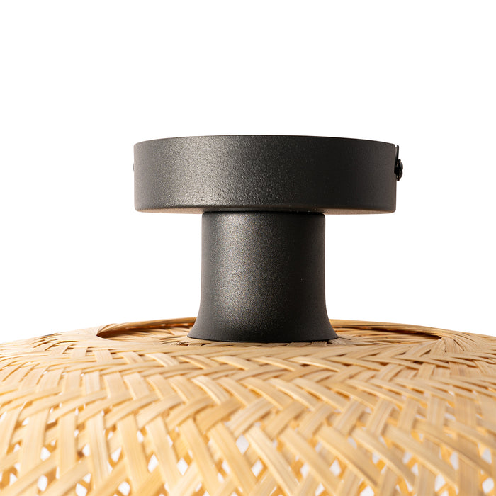 QAZQA Oosterse plafondlamp bamboe 40 cm - Ostrava