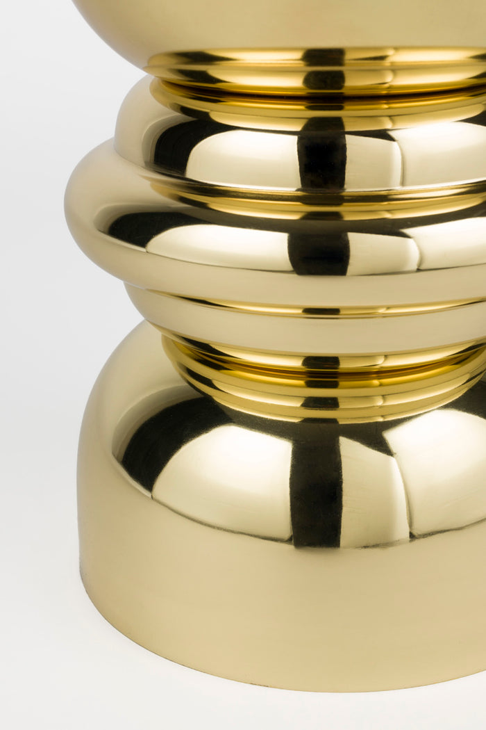 Housecraft Living Kinga Bijzettafel Rond 29.50 cm Goud