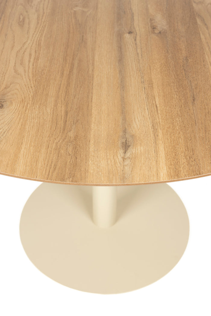 Housecraft Living Steven Eetkamertafel Rond Beige