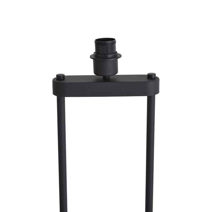 QAZQA Moderne vloerlamp zwart  - Thijmen