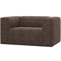 WOOOD Bean Fauteuil - Polyester - Bruin Melange - 74x146x98