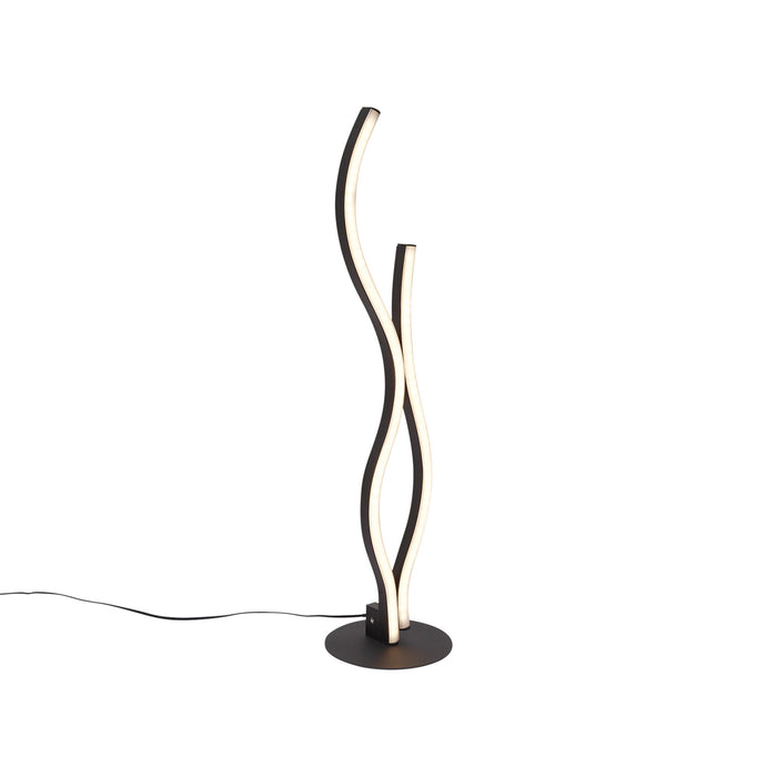 QAZQA Design tafellamp zwart incl. LED dimbaar - Ying