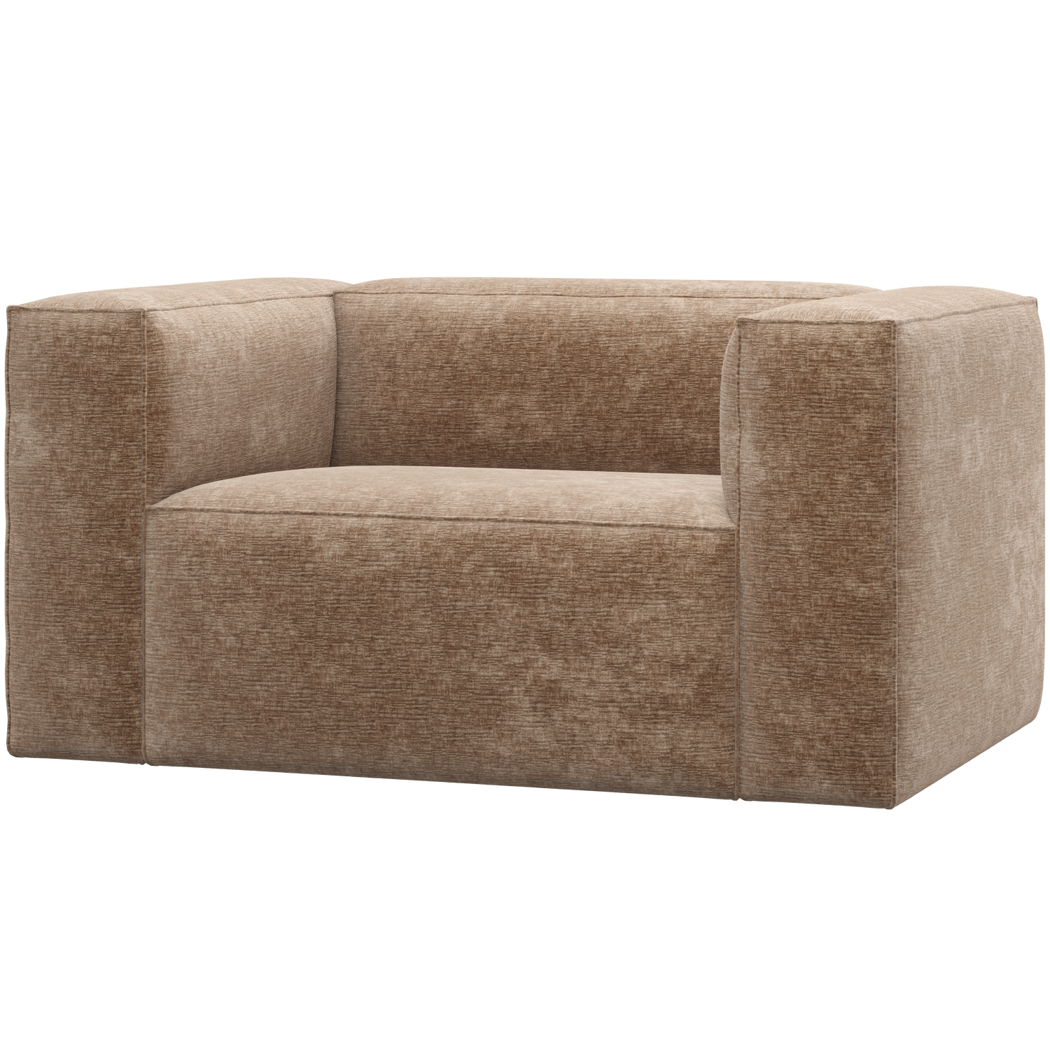 WOOOD Bean Fauteuil - Chenille - Velvet Taupe - 74x146x98