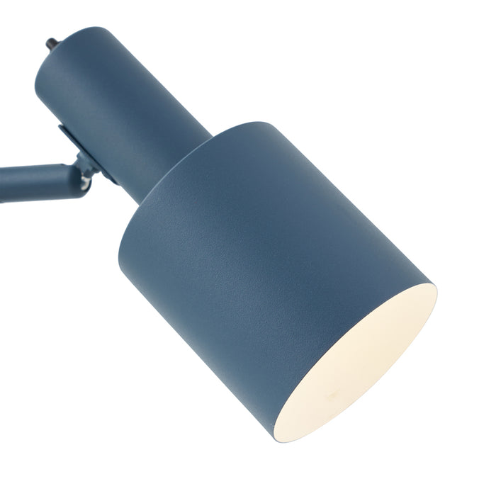 QAZQA Moderne tafellamp blauw - Stijn