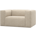 WOOOD Bean Fauteuil - Polyester - Beige Melange - 74x146x98