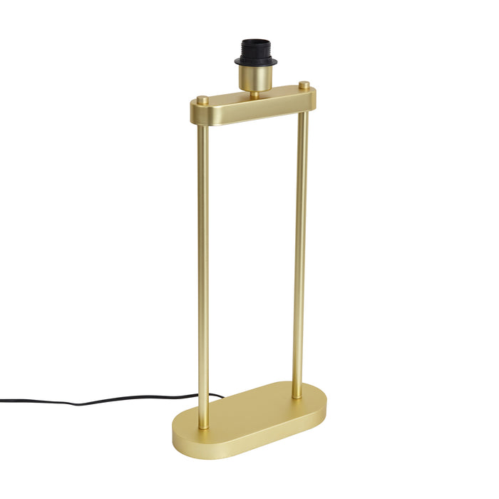 QAZQA Moderne tafellamp messing - Thijmen