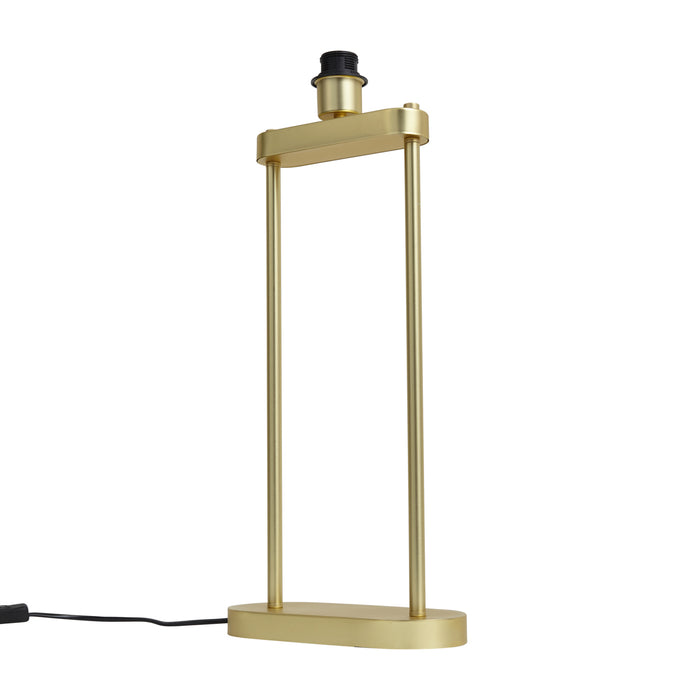 QAZQA Moderne tafellamp messing - Thijmen