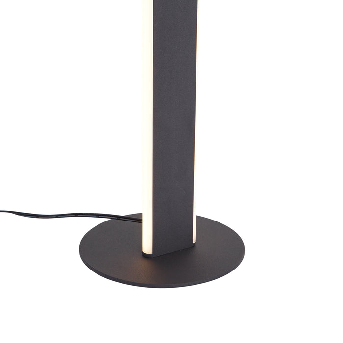 QAZQA Design tafellamp zwart incl. LED 3-staps dimbaar - Gate