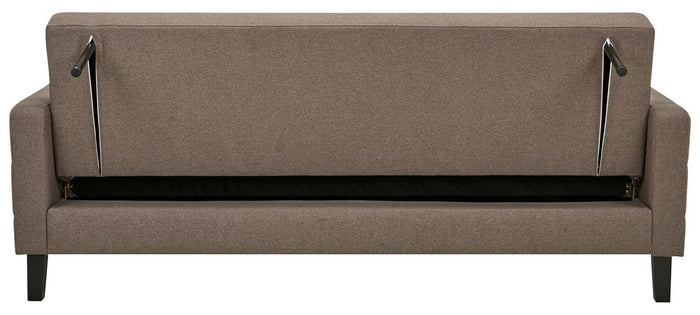 House Nordic Milton Bruin 3-Zits Slaapbank