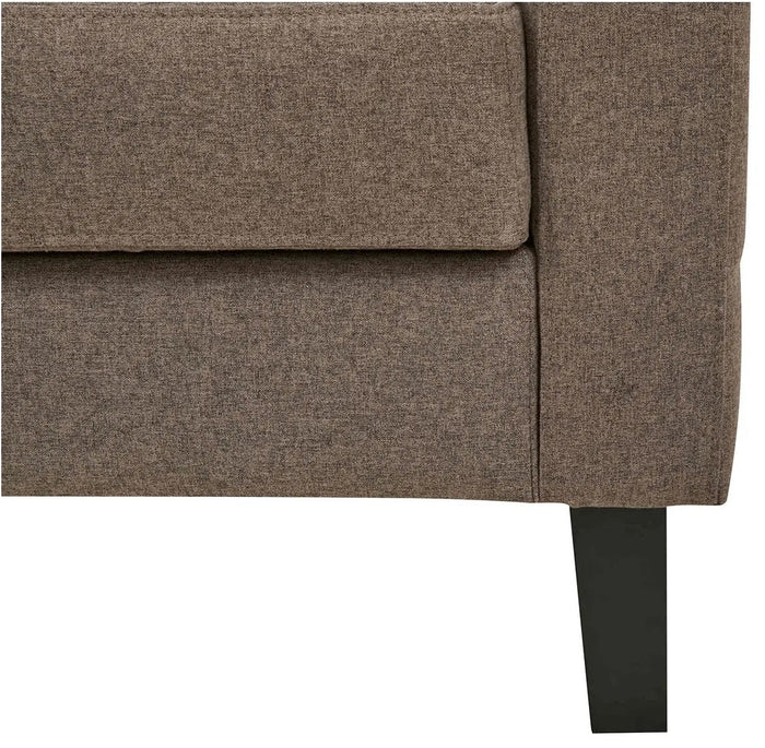 House Nordic Milton Bruin 3-Zits Slaapbank