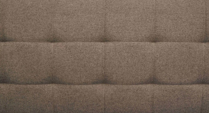 House Nordic Milton Bruin 3-Zits Slaapbank