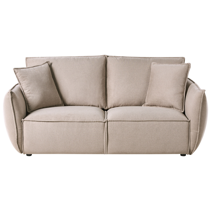 Beliani - KUNES - Woonkamerset - Taupe - Polyester