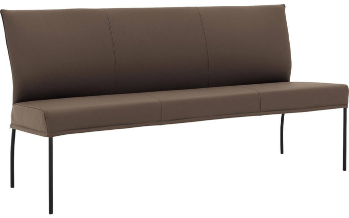 Goossens Eetkamerbank Funk, Zonder arm, 190 cm breed