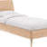 Goossens Excellent Bedframe Dodge - 90 x 200 - Eiken naturel - Hout