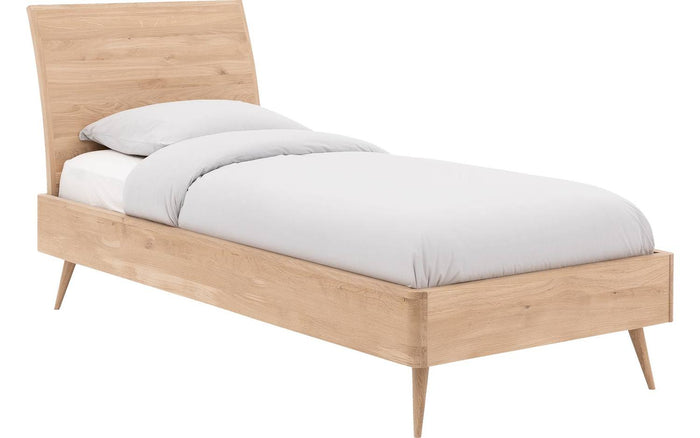 Goossens Excellent Bedframe Dodge - 90 x 200 - Eiken naturel - Hout