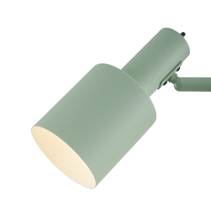 QAZQA Moderne vloerlamp groen 2-lichts - Stijn