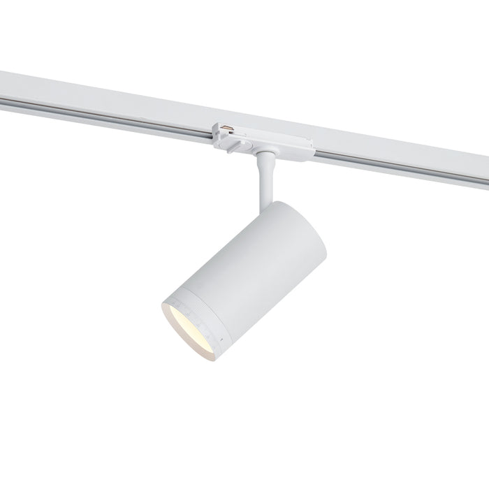 QAZQA Moderne spot wit voor railsysteem 1-fase incl. LED draai- en