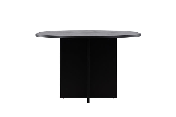 Fjôrd - Eettafel Uitschuifbaar - Zwart - 120cm - Strada